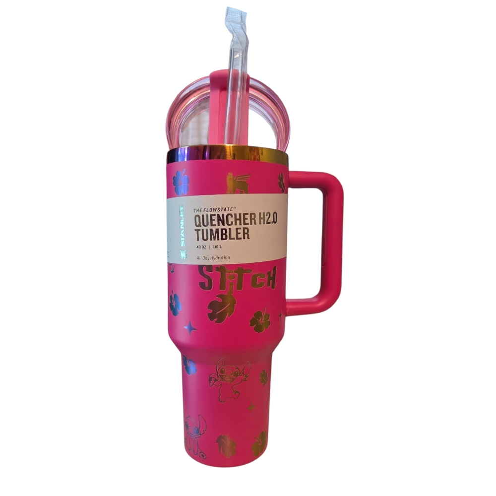 NIB Stanley Hot Pink Stitch Quencher H2.0 Tumbler - Picture 1 of 5